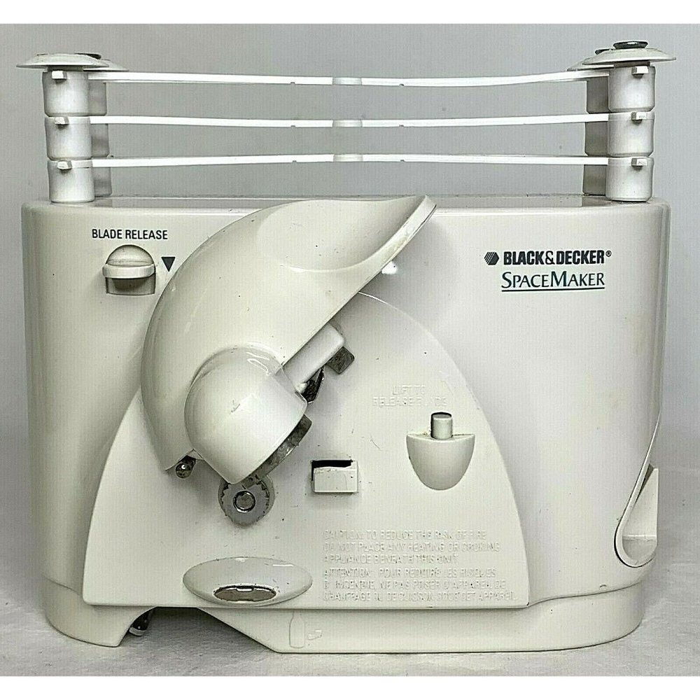 Black & Decker White Spacemaker Can Opener Under  Cabinet Mounting Hardware EUC
